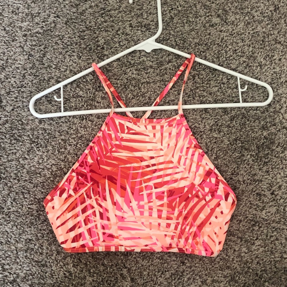 High neck bikini top